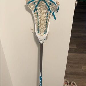 Nike Lacrosse Stick with Blue and White Accents